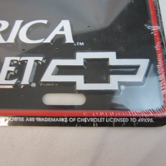 The Heartbeat of America Embossed Metal Auto Car Plate / Tag 6" x 12" - New - Picture 2 of 6